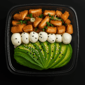 Salmon Tempura Salad