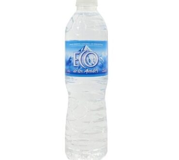 Agua sin gas eco